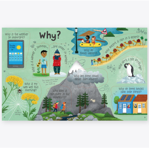 Usborne Lift-The-Flap Questions and Answers About Weather