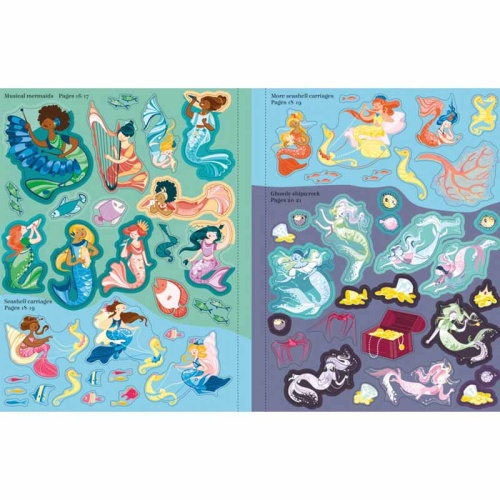 Usborne Mermaids Sticker Book