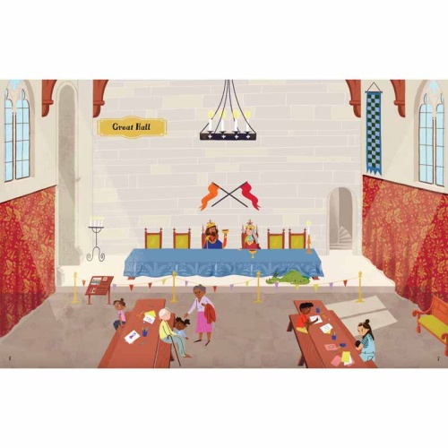 Usborne Castle Sticker Book